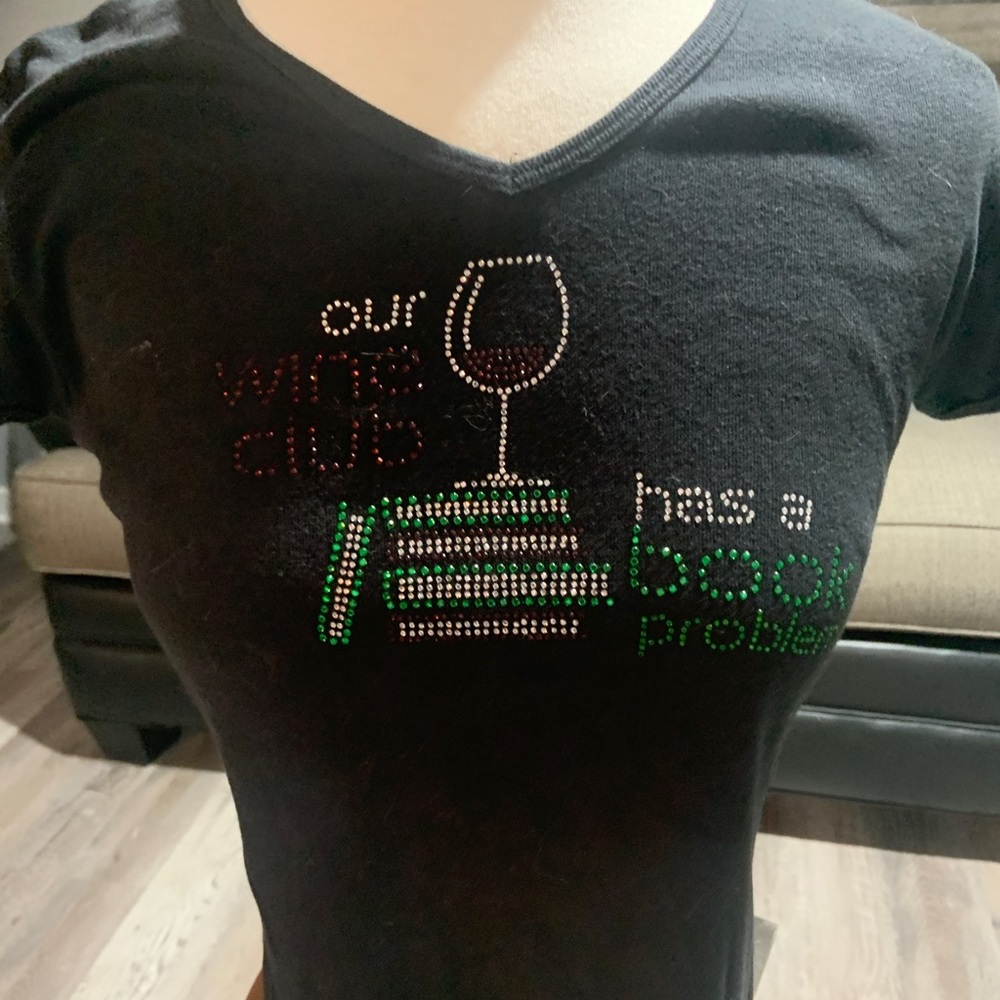 “Wine club” womens tee shirt